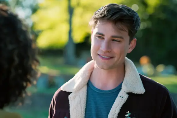 Carson Rowland as Tyler, smiling