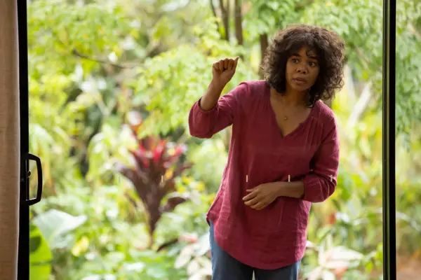 Carmel (Regina Hall) in Nine Perfect Strangers.