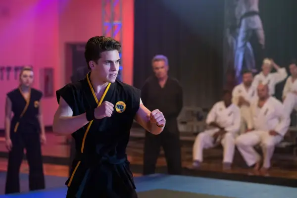 Tanner Buchanan as Robby Keene in Cobra Kai.