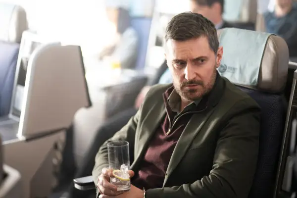 Matthew Nolan sat down on the plane