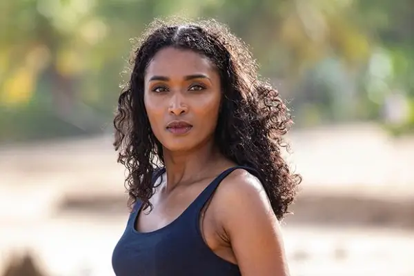 Sara Martins plays DS Camille Bordey in Death in Paradise