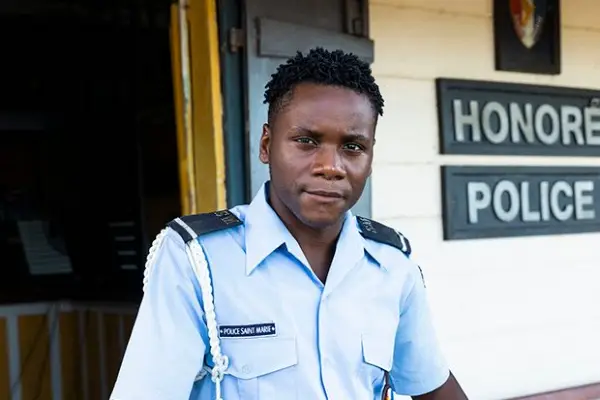 Tobi Bakare plays JP Hooper in Death in Paradise