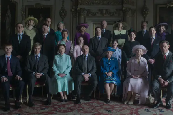 The cast of The Crown season 6