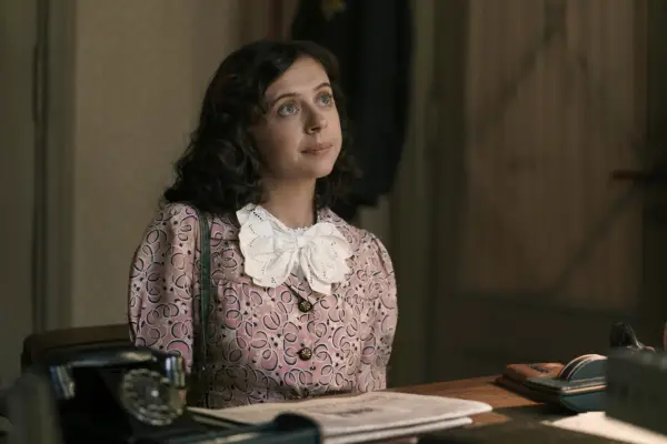 Bel Powley as Miep Gies in A Small Light.