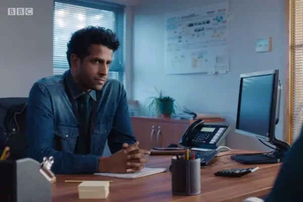 Prasanna Puwanarajah plays Nadaraja in Line of Duty