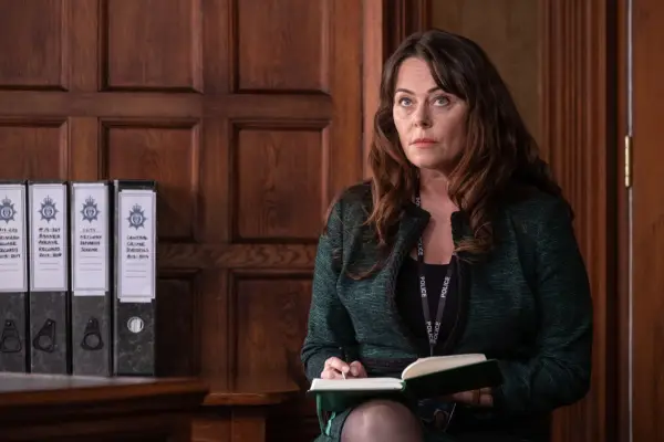 Polly Walker stars in Line of Duty on BBC One