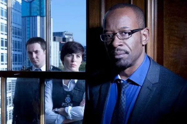 Line of Duty stars Lennie James, Martin Compston and Vicky McClure on BBC One