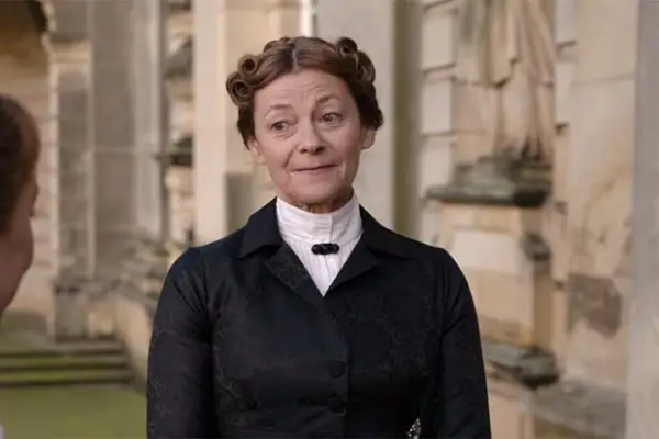 Pippa Haywood plays Mrs Colson in Bridgerton