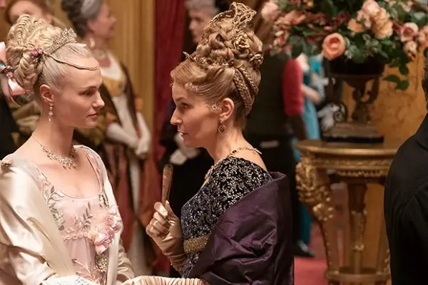 Joanna Bobin plays Lady Cowper in Bridgerton