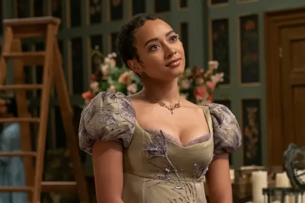 Bridgerton. Emma Naomi as Alice Mondrich in episode 306 of Bridgerton. Cr. Liam Daniel/Netflix © 2024