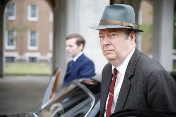 Roger Allam as DI Fred Thursday in Endeavour.