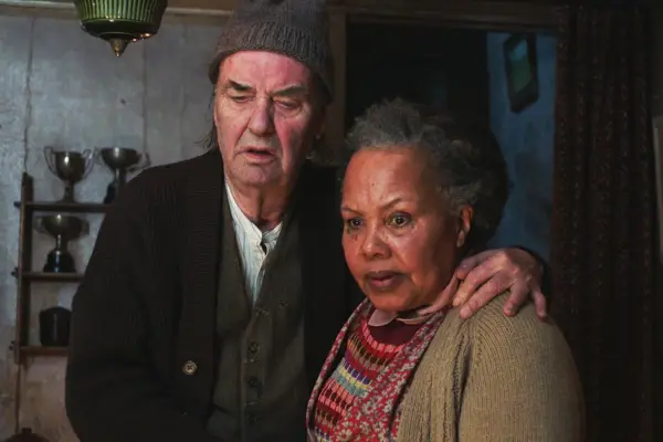 Dave Hill and Chloe Sylvestre play Bert and Anne Chapman in All Creatures Great and Small