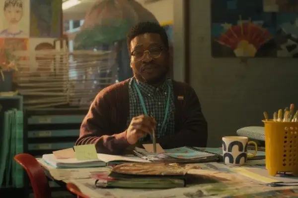 Fisayo Akinade plays Mr Ajayi in Heartstopper