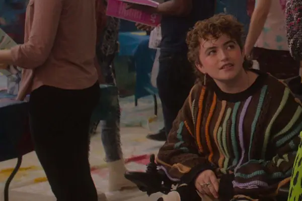 Ash Self plays Felix in Heartstopper