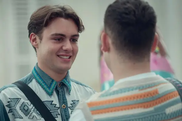 Bradley Riches stars in Heartstopper