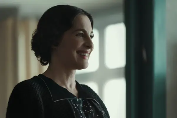 Amira Casar as Edith Frank in A Small Light
