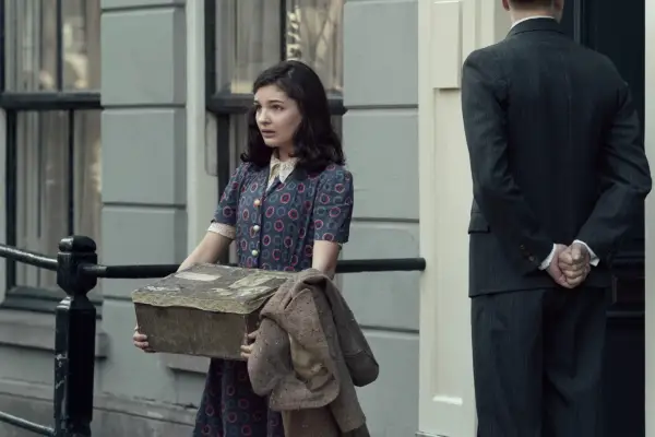 Billie Boullet as Anne Frank in A Small Light