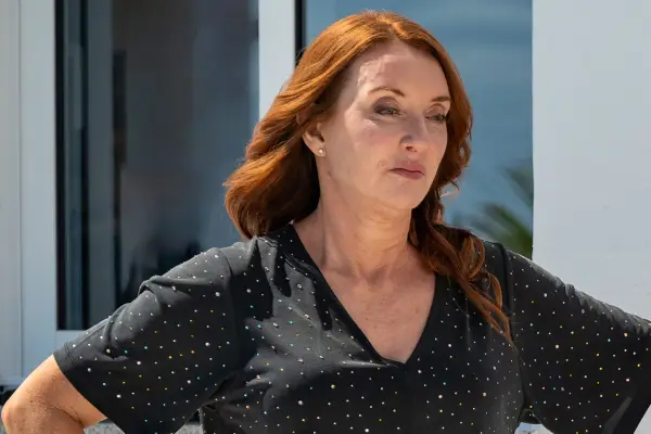 Elizabeth Berrington stars in Frauds