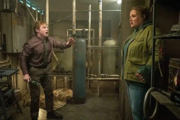 Ruairi (Conor MacNeill) and Helen (Danielle Macdonald) in The Tourist