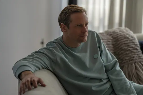 Alexander Skarsgård as Lukas Matsson in Succession.