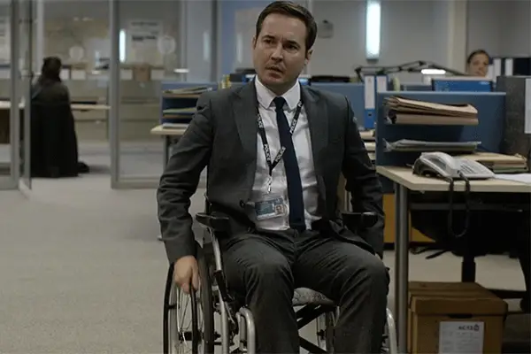 Martin Compston as Steve Arnott in Line of Duty, BBC iPlayer