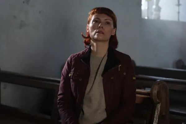 Myanna Buring as Melinda Ricci in Unforgotten season 6.
