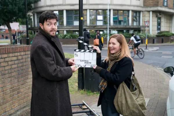 Strike: Lethal White filming – Tom Burke, Holliday Grainger