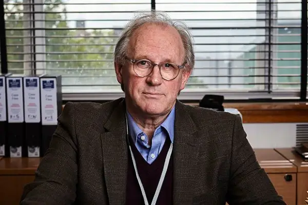 Peter Davison plays Matthew Wells in Vera