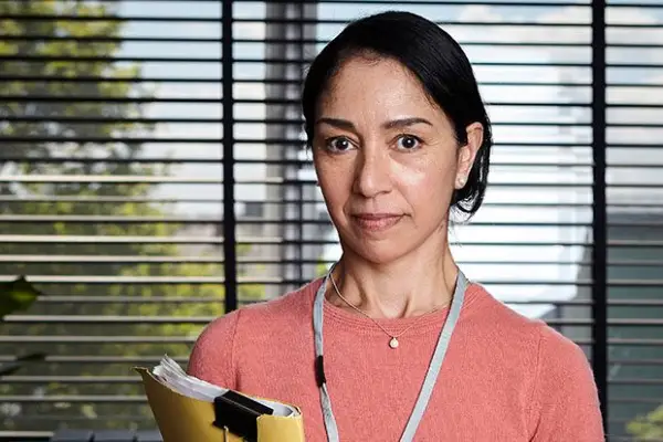 Seeta Indrani plays Sandra Main in Vera