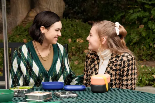 Lucy (Ava Capri), and Lake (Bebe Wood) in Love Victor