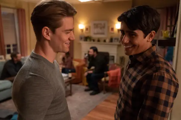 Nick (Nico Greetham), and Victor (Michael Cimino) in Love, Victor
