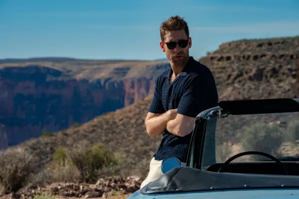 Oliver Jackson-Cohen as Will Taylor in Wilderness.