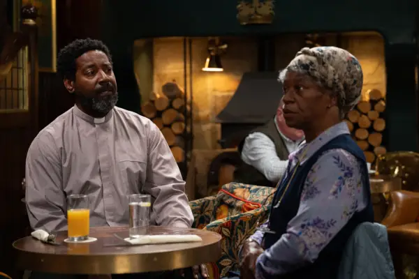 Claudette is unimpressed with Charles