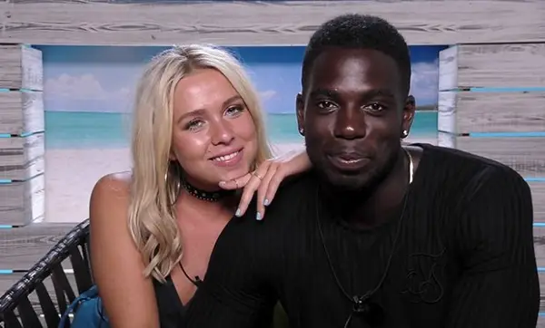 Gabby Allen and Marcel Somerville. Gabby is resting on Marcel