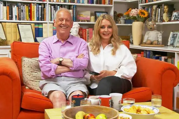 Gyles Brandreth and Carol Vorderman.