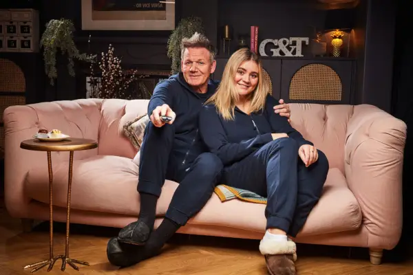 Gordon and Tilly Ramsay on Celebrity Gogglebox