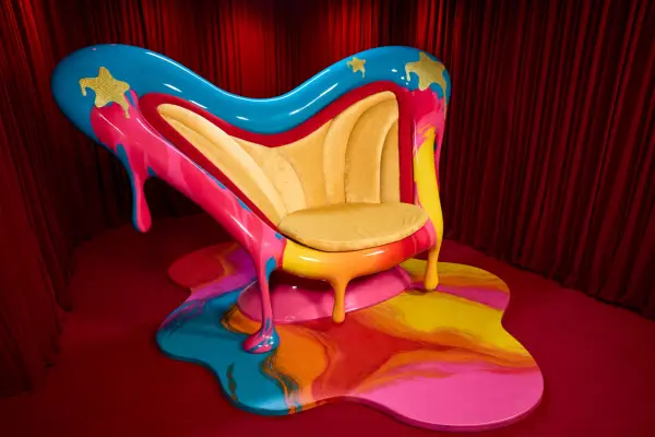 The Celebrity Big Brother Diary Room chair.