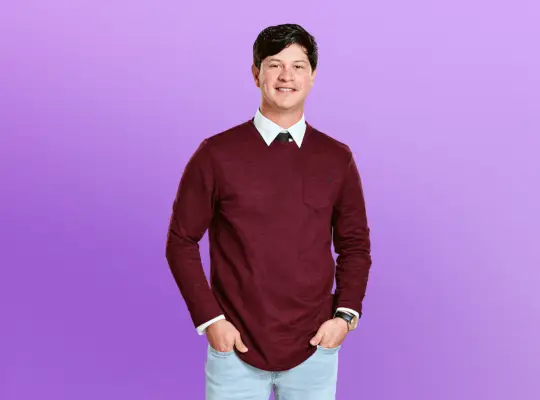 Robert pictured for Love Is Blind season 5