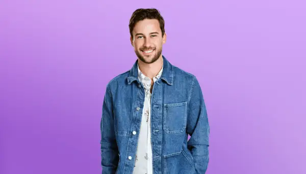 Chris pictured for Love Is Blind season 5