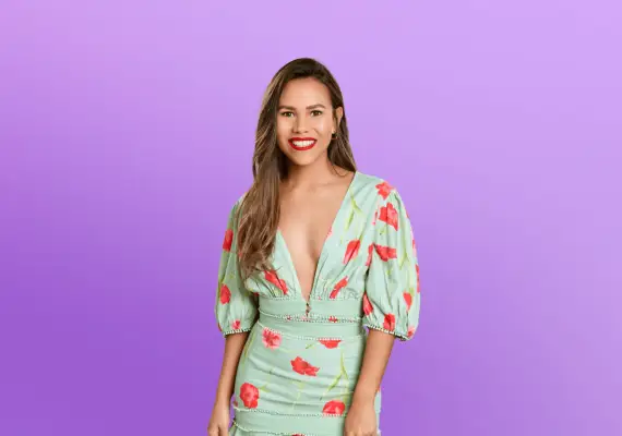 Estefania pictured for Love Is Blind season 5