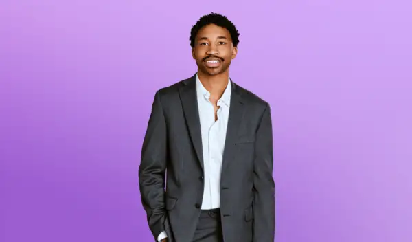 Milton pictured for Love Is Blind season 5