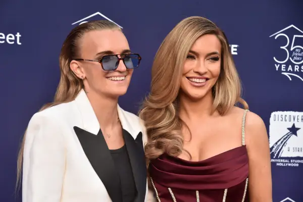 G Flip and Chrishell at an event.