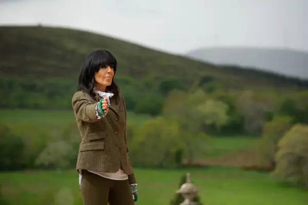 Claudia Winkleman twist