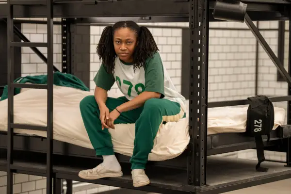 Squid Game: The Challenge. Ashley Tolbert in season 1 of Squid Game: The Challenge.