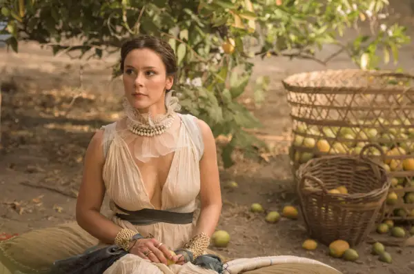 Programme Name: Troy - Fall of a City - TX: n/a - Episode: Troy - Fall of a City episode 1 (No. 1) - Picture Shows: Helen (BELLA DAYNE) - (C) Wild Mercury Productions - Photographer: Graham Bartholomew BBC, TL