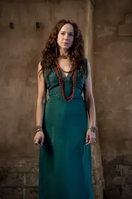 WARNING: Embargoed for publication until 00:00:01 on 13/02/2018 - Programme Name: Troy - Fall of a City - TX: n/a - Episode: Troy - Fall of a City generics (No. n/a) - Picture Shows: Hecuba (FRANCES O’CONNOR) - (C) Wild Mercury Productions - Photographer: Graham Bartholomew BBC, TL