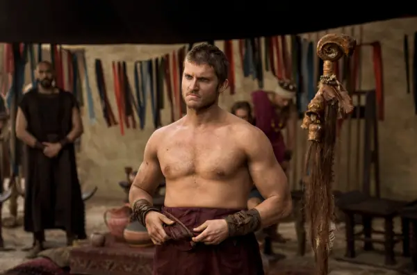 Programme Name: Troy - Fall of a City - TX: n/a - Episode: Troy - Fall of a City episode 1 (No. 1) - Picture Shows: Hector (TOM WESTON-JONES) - (C) Wild Mercury Productions - Photographer: Graham Bartholomew BBC, TL