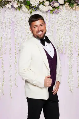 Jordan from Married at First Sight UK 2023.