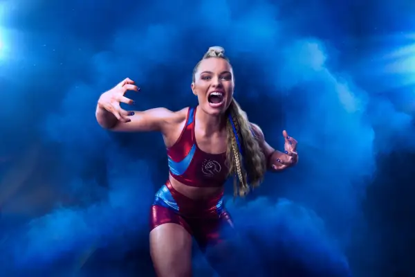 Fury, Gladiators. BBC/James Stack/Hungry Bear Media Ltd