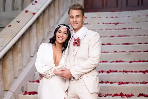 Ella and Mitch on Married at First Sight Australia